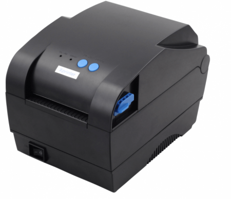  Термо Принтер этикеток Xprinter Brost.kz-365B (СпецЦЕНА) 203dpi/диаметр бумаги до 100мм /127мм/сек Xprinter фото в интернет-магазине Бизнес РОСТ  - торговое оборудование.